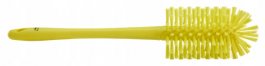 Szczotka do czyszczenia rur z uchwytem, średnio twarda, żółta, Ø90x430 mm, VIKAN 5381906